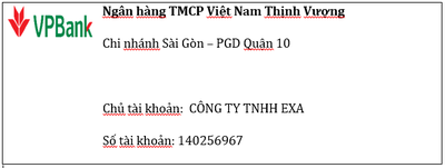 Hướng dẫn thanh toán dịch vụ S3 Storage