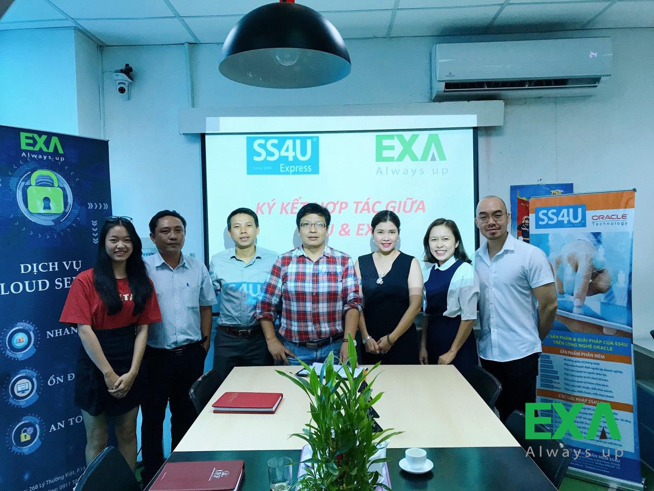 KÝ KẾT HỢP TÁC EXA VÀ SS4U ERP Express