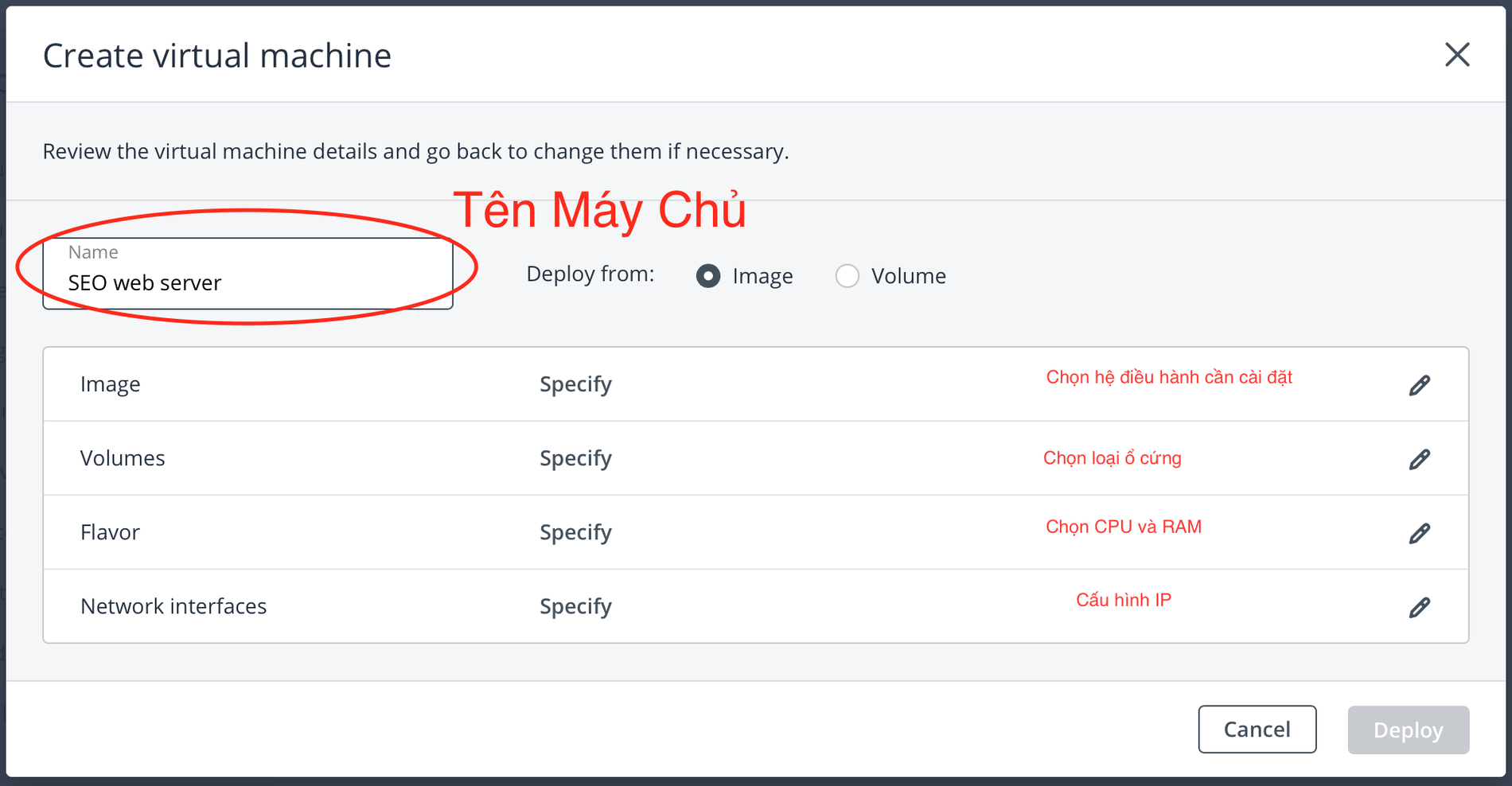 Hướng dẫn khởi tạo một Cloud Server từ A đến Z 