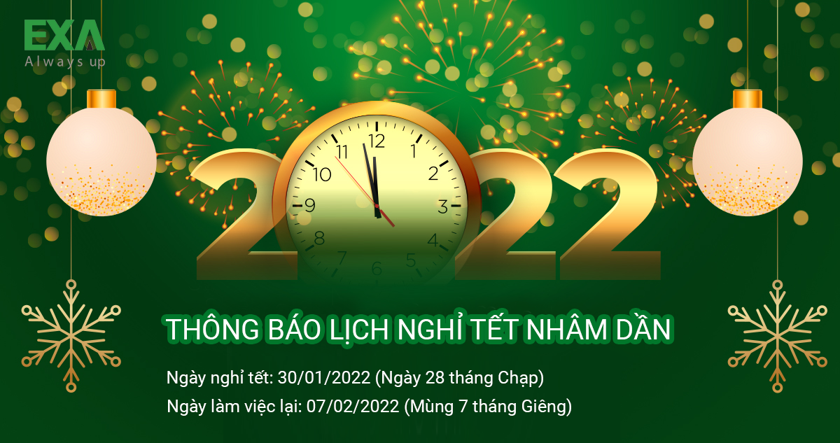 Thông Báo Lịch Nghỉ Tết Nhâm Dần 2022
