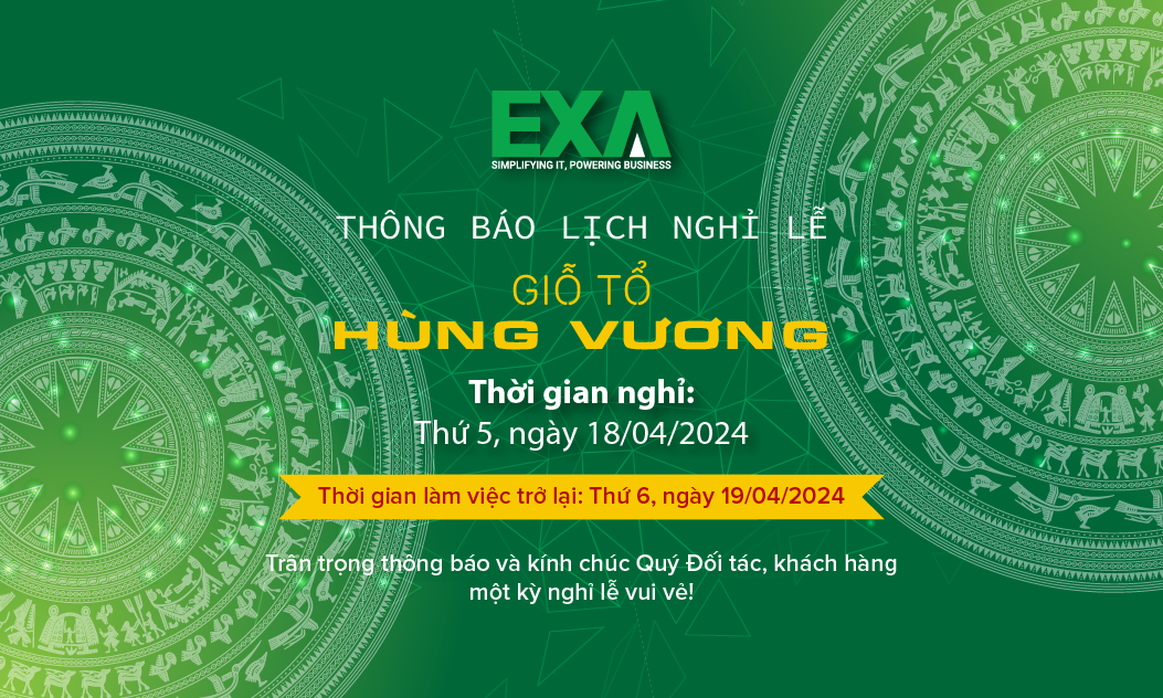 Thông báo lịch nghỉ lễ Giỗ Tổ Hùng Vương 2024