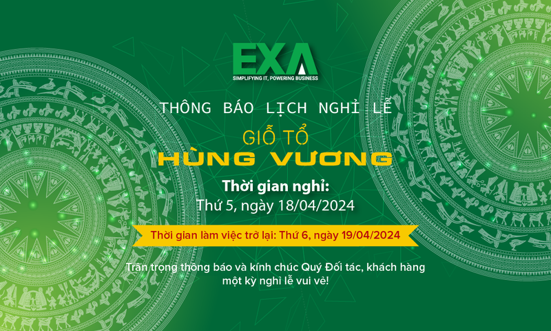 Thông báo lịch nghỉ lễ Giỗ Tổ Hùng Vương 2024